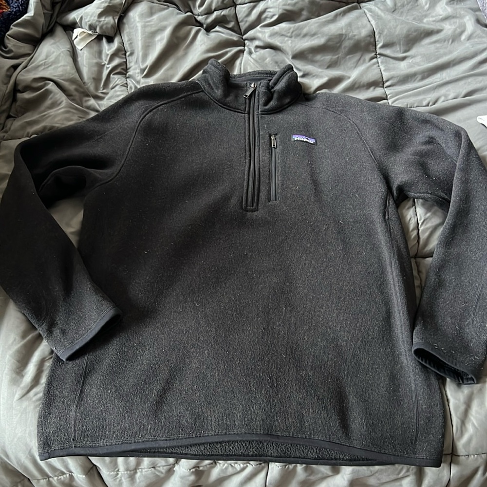 Men’s Patagonia Better Sweater 1/4 Zip Fleece (large)